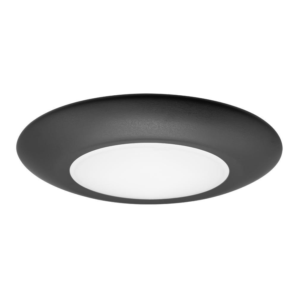Envision LED-CDSK-6-15W-5CCT-BLK 6" Disk Lite: Cusp-Line, White