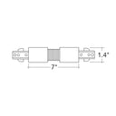 Envision TS3-SM-FLX-BL Flexible Connector: connect two track sections at any angle up to 90°, Black