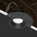 Envision LED-DLJBX-TML-4R-15W-5CCT-BLK 4" Round Downlight: Trimless-Line, White