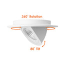 Envision LED-SL-SCP-4R-12W-5CCT-WH 4" Scoop Downlight (Canless) White Round Module