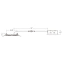 Envision LED-SL-PNL-8R-22W-5CCT-0/10V 8" Slim Panel Wafer 120-277V 0-10, White