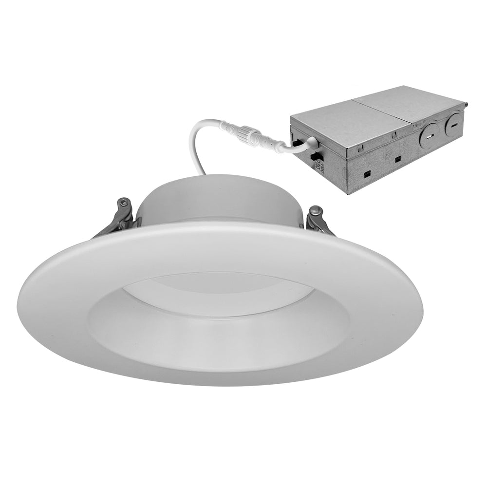 Envision LED-RDL-EX-6-3P18-5CCT-WH-SM 5/6" Retrofit Downlight: RDL-Line, 18w/15/12w, White