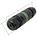 Envision JBX-WP-6P Waterproof J-Box Coupling: 6-Wire, Black