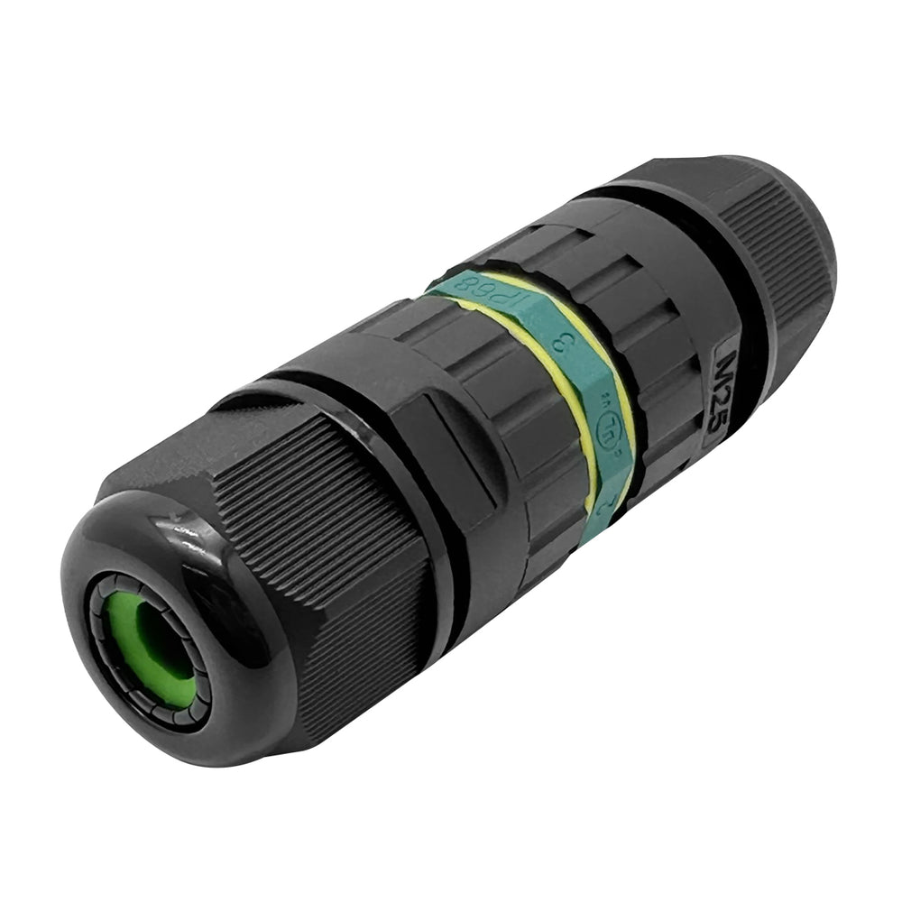 Envision JBX-WP-5P Waterproof J-Box Coupling: 5-Wire, Black