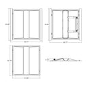 Envision LED-CBT-RK-2X2-5P40-5CCT 2x2 Retrofit Kit CBT: C-Line, 40/35/30/25/20w, White