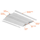 Envision LED-CBT-RK-2X4-5P50-5CCT 2x4 Retrofit Kit CBT: C-Line, 50/40/30/25/20W, White