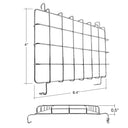 Envision ARL-15/30W-WG Area Flood: M-Line 15/30W Wire Guard, Silver