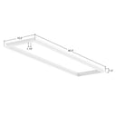 Envision LED-PNL-1X4-FLNG 1x4 Flange (Drywall) Kit, White