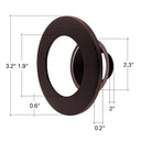 Envision DLJBX-2-TRIM-BLK-S DLJBX-2: Black Smooth trim