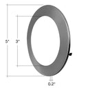 Envision SLPNL-TRIM-4R-BNI SL-PNL-4R Brushed Nickel Trim