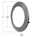 Envision SLPNL-TRIM-6R-BNI SL-PNL-6R Brushed Nickel Trim, 14w