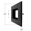 Envision DL-SQ-4-TRIM-BLK-SM DL-SQ-4 Black Smooth Trim