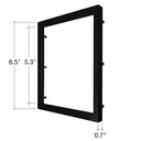 Envision SLDSKSQ-7-TRIM-BLK SLDSKSQ: 7" Snap on Trim Black