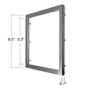 Envision SLDSKSQ-7-TRIM-BNI SLDSKSQ: 7" Snap on Trim Brushed Nickel