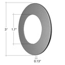 Envision LED-PCK-TRIM-SL Undercabinet Puck Trim (Silver)