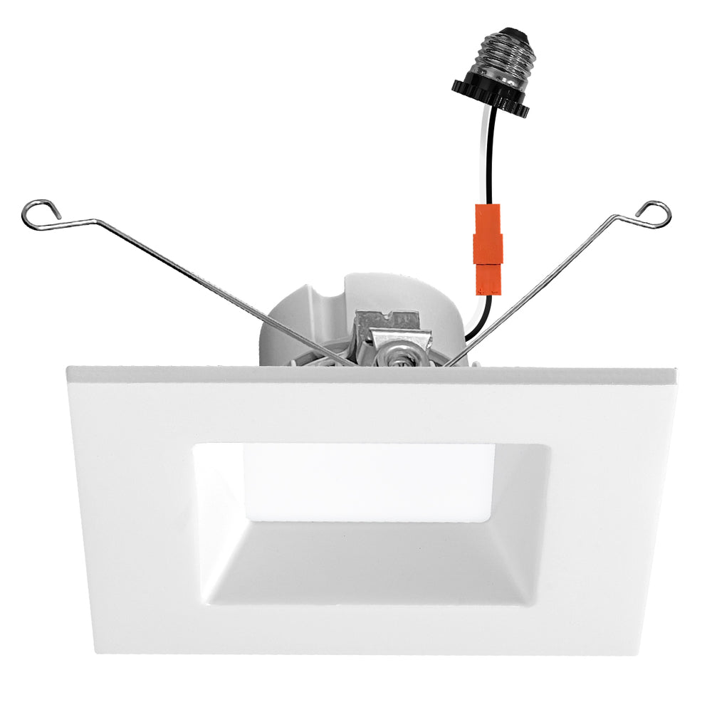 Envision LED-DL-SQ-6-14W-5CCT 6" Square Retrofit Downlight, White