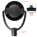 Envision LED-PST-3P150-TRI-BL-UNV Post Top Flood: Bolt-Line, 150/125/100, Black