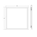 Envision LED-BPL-2x2-3M40-5CCT 2x2 LED Panel: Backlit-Line, 40/30/20w, White