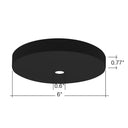 Envision CACM-SH-SM-BL Surface Mount Canopy 0.75" Height, Black