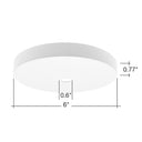 Envision CACM-SH-SM-WH Surface Mount Canopy 0.75" Height, White