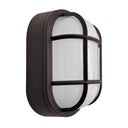 Envision LED-WPBH-3P20-TRI-BZ-PC Wall Pack: BULK-Line - Oval Checker, 20/16/12W, Bronze