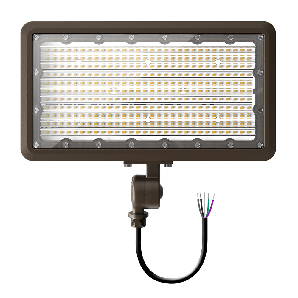 Envision LED-FL-3P150-TRI-BZ-KNYK-PC Mini Flood: XS-Line 1/2" Knuckle & Yoke Included, 150/120/100w, Bronze