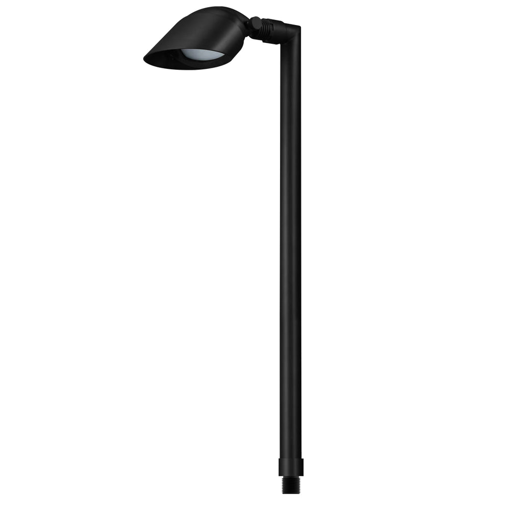 Envision PL-S-24-BR-MBL-12V Path Light: Spot Style, Matte Black