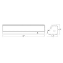 Envision LED-RSCN-4FT-3P50-5CCT-EMB 4' Corner Strip, 50/40/30W, White