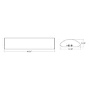 Envision LED-WRP-ARC-14ix4FT-3P50-5CCT 4 FT Frosted Wrap, 50/40/30W, White Frosted