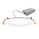 Envision ECV-WFR-6-12W-5CCT 6" Round Slim Panel Wafer Downlight, White