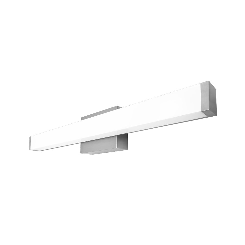 Envision LED-VT-SQFT-22-3P19-5CCT-BN Vanity Light - 21.5" Square Full, 19/15/9w, Brushed Nickel