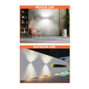 Envision LED-WSC-5X10-UD-24W-5CCT-WH Wall Sconce: M-Line, White