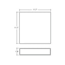 Envision LED-WSC-12-UD-30W-5CCT-WH Wall Sconce: M-Line, White