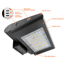 Envision LED-WPFC-ARC-3P65-TRI-BL-PC Wall Pack: ARCY-Line, 65/50/30W, Black