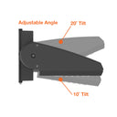 Envision LED-WPFC-ARC-3P65-TRI-BL-PC Wall Pack: ARCY-Line, 65/50/30W, Black