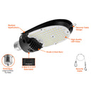 Envision LED-FLL-3P54-50K-EX39 Flat Retrofit Lamp 3CCT + 3 Power Select, 54/45/36w, Clear