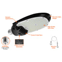 Envision LED-FLL-3P115-50K-EX39 Flat Retrofit Lamp 3CCT + 3 Power Select, 115/95/75w, Clear