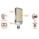Envision LED-CRNDL-3P110-TRI-EX39 Corn Bulb: Directional, 110/95/75w, Clear
