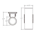 Envision LED-CYA-UD-4-3P20-TRI-WH-PC 4" Cylinder: ARCY-Line, 20/16/12W, White