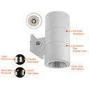 Envision LED-CYA-UD-4-3P20-TRI-WH-PC 4" Cylinder: ARCY-Line, 20/16/12W, White