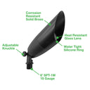 Envision BLT-BR-MBL-12V-4 Landscape Bullet Light - MR-16: Style 4: Cowtip, Matte Black