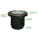 Envision IGL-FL-BR-ORB-12V In-Ground Light: Flat Open Lens, Oil Rubbed Bronze