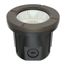 Envision LED-IGL-FL-5W-RGB+5CCT-ALM-BZ-LV In-Ground Light: Flat Open Lens, Bronze