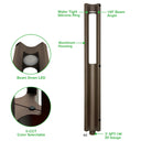 Envision LED-PL-3C-15-3W-5CCT-ALM-BZ-LV Path Light: 3-Column, Bronze