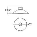 Envision PL-H-ALM-BL-1 Path Light Cap: Style 1, Black