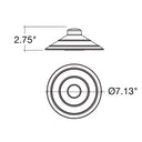 Envision PL-H-ALM-BL-2 Path Light Cap: Style 2, Black