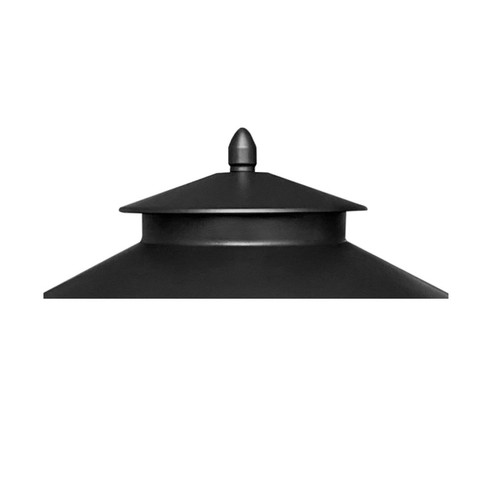 Envision PL-H-ALM-BL-DT Path Light Cap: Double Top, Bronze