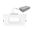 Envision LED-DL-SQ-EX-6-3P18-5CCT-WH-SM 5/6" External J-Box: SQ-Line, 18w/15/12w, White