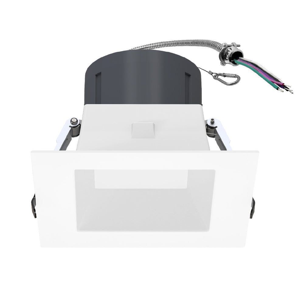 Envision LED-CMDSQ-6-3M16-5CCT-UNV 6" Square Commercial Downlight: CMD, 16/12/8w, White
