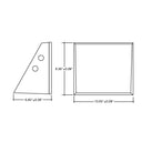 Envision LED-WPFC-TRZ-5P60-TRI-WH-PC Wall Pack: FC-Trap-Line: Sensor Ready, 60/50/40/30/20W, White